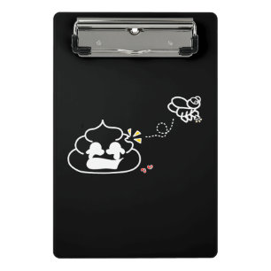 Mini Porte-bloc Coeur brisé Poop - Brootsch le PooPoo