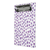 Mini Porte-bloc Coeur d'aquarelle très Peri (Angle2)