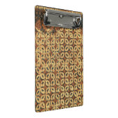 Mini Porte-bloc Coffee Bean Earthy Boho Rustique (Incliné)