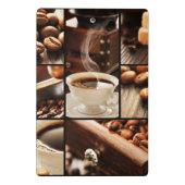 Mini Porte-bloc Collage de café (Dos)