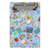 Mini Porte-bloc Collage des fournitures scolaires (Devant)