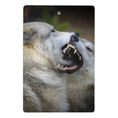Mini Porte-bloc Combat de loup (Dos)