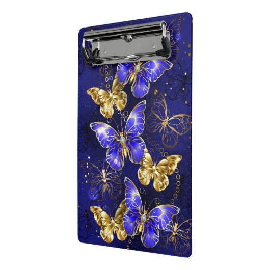 Mini Porte-bloc Composition avec papillons Sapphire (Angle2)