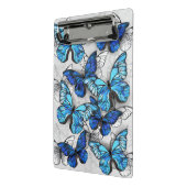 Mini Porte-bloc Composition des White and Blue Butterflies (Angle2)