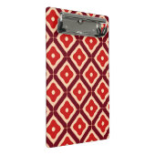 Mini Porte-bloc Conception Abstraite Géométrique Rouge (Incliné)