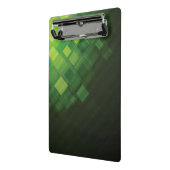 Mini Porte-bloc Conception abstraite verte de technologie (Angle2)