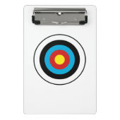 Mini Porte-bloc Conception cible Bullseye (Devant)