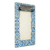 Mini Porte-bloc Conception d'aquarelle fixe portugaise Azulejo (Incliné)