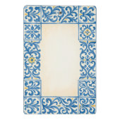 Mini Porte-bloc Conception d'aquarelle fixe portugaise Azulejo (Dos)