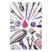 Mini Porte-bloc Conception de cercle de maquillage (Dos)