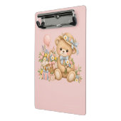 Mini Porte-bloc Conception de fête de nounours mignon (Angle2)