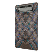 Mini Porte-bloc Conception de fractale Plume de faisan (Angle2)