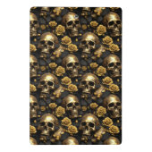 Mini Porte-bloc Conception de la série A Skull and Roses 8 (Dos)