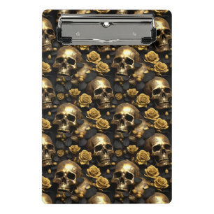 Mini Porte-bloc Conception de la série A Skull and Roses 8