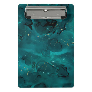 Mini Porte-bloc Conception de la série Galaxie sarcelle 2