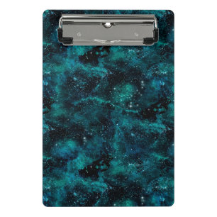 Mini Porte-bloc Conception de la série Galaxie sarcelle 4