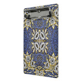 Mini Porte-bloc Conception de William Morris Tulipe Saules Bleu et (Angle2)