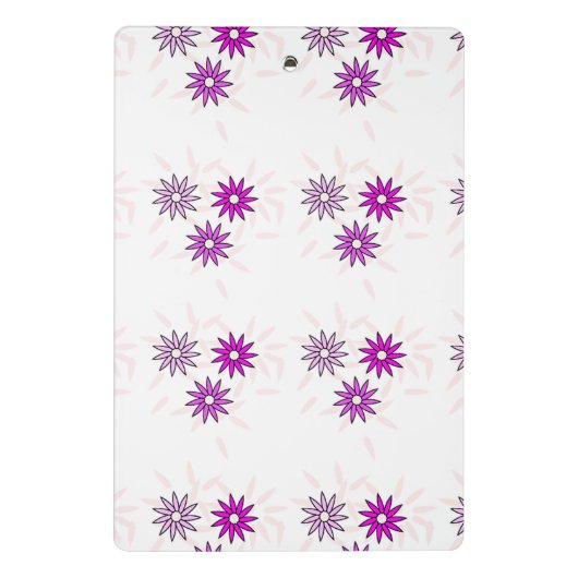 Mini Porte-bloc Conception des fleurs (Dos)