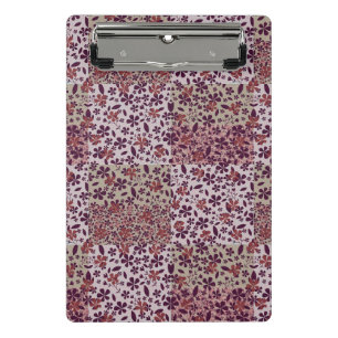 Mini Porte-bloc Conception florale vintage – couverture botanique