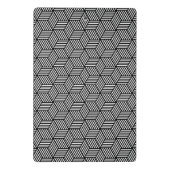 Mini Porte-bloc Conception géométrique d'art de motif (Dos)