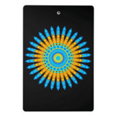 Mini Porte-bloc Conception géométrique Mandala Art Circle 48256 (Dos)