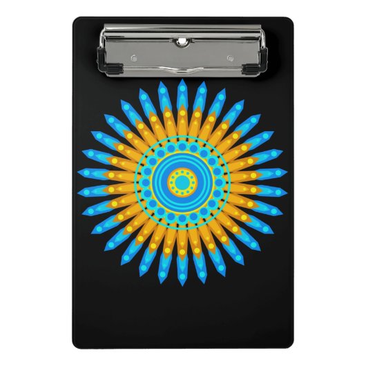 Mini Porte-bloc Conception géométrique Mandala Art Circle 48256 (Devant)