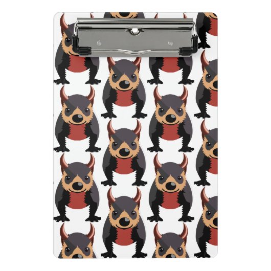 Mini Porte-bloc Conception mignonne du diable de Tasmanie (Devant)