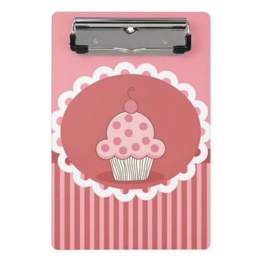 Mini Porte-bloc Conception rose de petit gâteau (Devant)