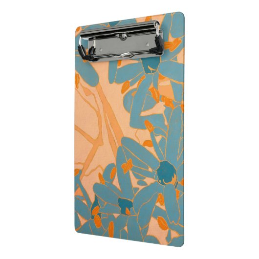 Mini Porte-bloc Contemporary Leaf Design in Peach (Angle2)