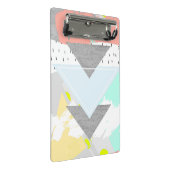 Mini Porte-bloc Copie géométrique d'art (Incliné)