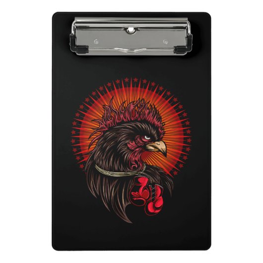 Mini Porte-bloc Coq de boîte (Devant)