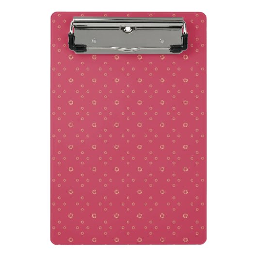 Mini Porte-bloc Corail | Soleil Zinnia Doré (Devant)