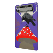 Mini Porte-bloc Corbeau Mystique Gothique (Angle2)