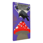 Mini Porte-bloc Corbeau Mystique Gothique (Incliné)