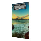 Mini Porte-bloc Coucher du soleil à la plage de Baker (Angle2)