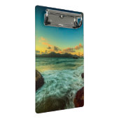 Mini Porte-bloc Coucher du soleil à la plage de Baker (Incliné)
