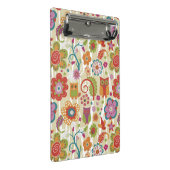 Mini Porte-bloc Couleur florale et hibou (Incliné)