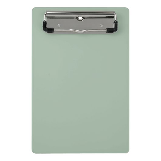Mini Porte-bloc Couleur solide Sage Mist vert clair (Devant)