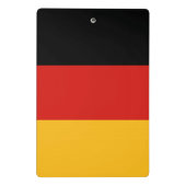 Mini Porte-bloc COULEURS DE DRAPEAU ALLEMANDE + vos idées (Dos)