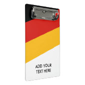 Mini Porte-bloc COULEURS DE DRAPEAU ALLEMANDE + vos idées (Incliné)