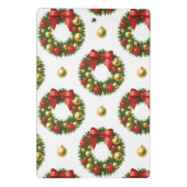 Mini Porte-bloc Couronnes de Noël (Dos)