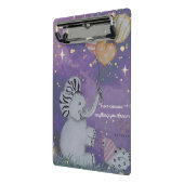 Mini Porte-bloc Couverture "Eleze Elephant & Polka Hen" (Angle2)