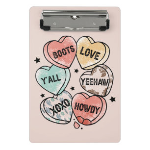 Mini Porte-bloc Cowboy & Cowgirl Love Thème occidental