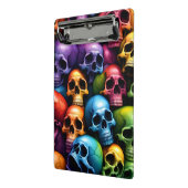 Mini Porte-bloc Crânes arc-en-ciel (Angle2)