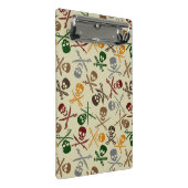 Mini Porte-bloc Crânes de pirate avec les épées croisées (Incliné)