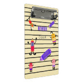 Mini Porte-bloc Crayons et rubers amusants (Incliné)