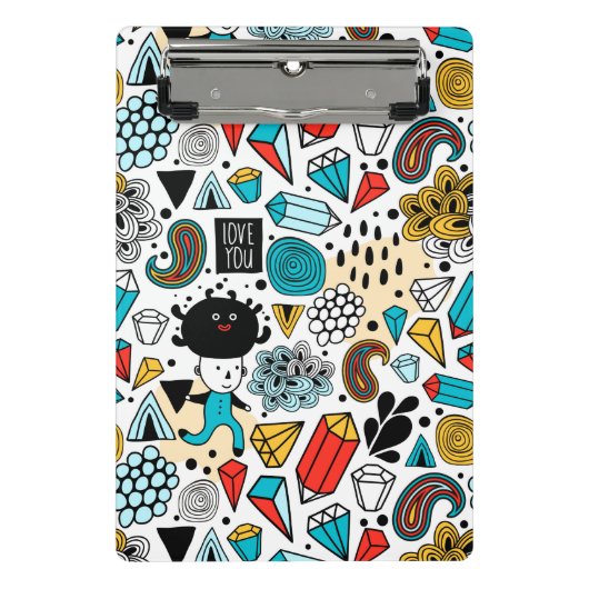 Mini Porte-bloc Crazy head (Devant)