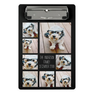 Mini Porte-bloc Créer un collage photo personnalisé avec 8 photos