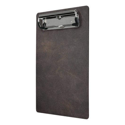 Mini Porte-bloc Cuir gris (Angle2)