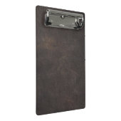 Mini Porte-bloc Cuir gris (Incliné)